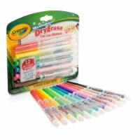 Crayola® Washable Fine Line Dry Erase Markers