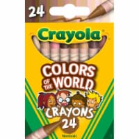 Crayola® Non Toxic Colors of the World™ Crayons Perspective: Main