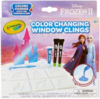 Crayola® Frozen 2 Color Changing Window Clings Perspective: Main