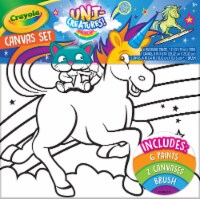 Crayola Uni-Creatures Canvas Set Perspective: Main