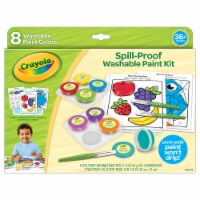 Crayola CYO811518 Spill Proof Washable Paint Set