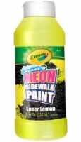 Crayola Neon Sidewalk Paint - Laser Lemon Perspective: Main