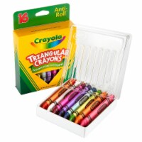 BIC Kids BKPCTP10AST Triangular Crayons