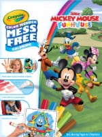 Crayola Color Wonder Disney Junior Mickey & the Roadster Racers Coloring Book & Markers