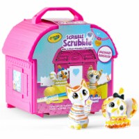 Crayola Scribble Scrubbie Safari Animals Washable Figurine Coloring Kit, 1  ct - Kroger