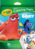 Crayola Disney Pixar Finding Dory Mini Coloring Pages Perspective: Main