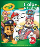 Crayola Nickelodeon PAW Patrol Color and Sticker Activity Book - 8.5 x 10 Inch Perspective: Main