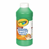 Crayola Washable Fingerpaint, Green, 16 Oz Bottle 551316044