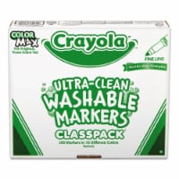 Crayola Marker,Wshable,200bx,Fine 588211