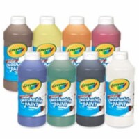 Washable Paint, Yellow, 16 oz.