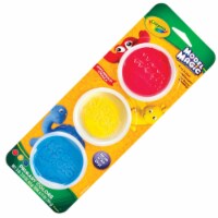 Crayola 23-6018 2.25Oz. Model Magic Reusable Tubs Primary Color - 3 Color Set Perspective: Main