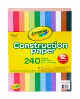 Construction Paper Black 9X12, 1 - Kroger