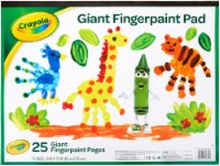 Crayola Giant Fingerpaint Paper Pad