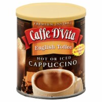 Caffe D Vita Cappuccino English Toffee 16 oz Perspective: Main
