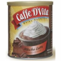 Caffe DVita F-DV-1C-06-MCHA-IC Mocha Latte Blended Iced Coffee 6 1lb canisters Perspective: Main