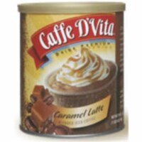 Caffe DVita F-DV-1C-06-CARM-IC Caramel Latte Blended Iced Coffee 6 1lb canisters Perspective: Main