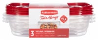 Rubbermaid® TakeAlongs Rectangle BPA-Free Plastic Food Storage Container