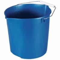 Rubbermaid Neat 'N Tidy 11 Qt. Royal Blue Bucket FG2963TPROYBL Perspective: Main