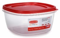 Rubbermaid® Easy Find Lids Clear Square Food Storage Container