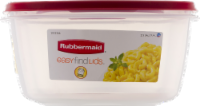 Rubbermaid Easy-Find Lids Food Storage Container - Red/Clear Perspective: Main