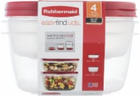 Rubbermaid® Easy-Find Lids Food Storage Container Value Pack - Red/Clear