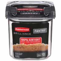 Rubbermaid Brilliance Pantry Organization Brown Sugar Container - Clear