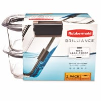 Rubbermaid® Brilliance Medium Containers - Clear