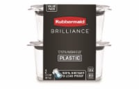 Rubbermaid® Brilliance Small Food Containers - Clear Perspective: Main