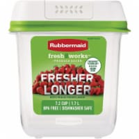 Rubbermaid® FreshWorks Medium Produce Saver Container - Green