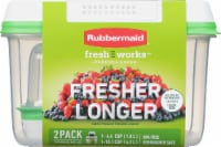 Rubbermaid Freshworks Produce Saver Containers Set Perspective: Main