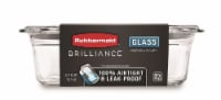 Rubbermaid® Brilliance Glass Storage Container