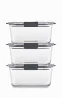 Rubbermaid Brilliance Glass Storage Container Value Pack - 2 ct