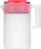 Rubbermaid Simply Pour Pitcher - Clear/Red