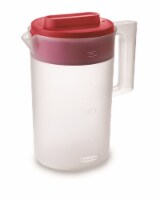 Rubbermaid Simply Pour Pitcher - Clear/Red Perspective: Main