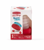 Rubbermaid® Take Alongs® Twist & Seal Containers and Lids