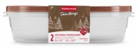 Rubbermaid TakeAlongs Rectangular Food Storage Containers
