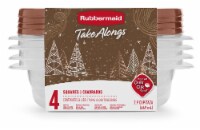 Rubbermaid Take-Along Rectangular Container - 2 Pack - Mulled Spice, 1.1  gal - Fred Meyer