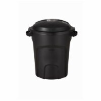 Newell Brands Distribution 836254 20 gal Roughneck Black Plastic Trash Can, Case of 6