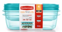 Rubbermaid® Easy to Find Lid Storage Container - Turquoise