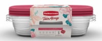 Rubbermaid® Take Alongs Rectangle Food Storage Containers Perspective: Main