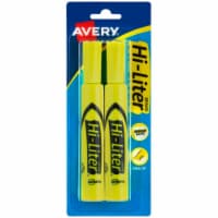 Avery® Desk Style Hi-Liters - Yellow