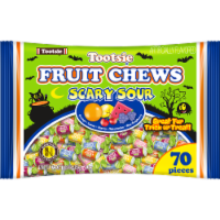Tootsie® Scary Fruit Sour Chews Assorted Bag Perspective: Main