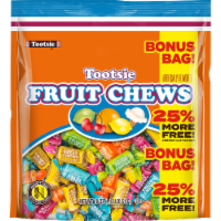 Tootsie® Fruit Chews Bonus Bag Perspective: Main
