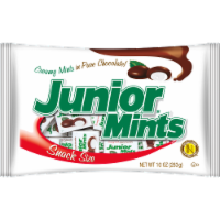 Junior Mint Snack Bag Halloween Candy Perspective: Main