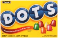 Tootsie Roll Tootsie Dots Candy Assorted Fruit Flavored Gumdrops