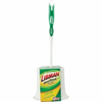 Libman® Toilet Bowl Brush and Caddy - White/Green
