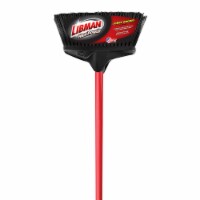 Libman® High Power Lobby Broom - Red/Black Perspective: Main
