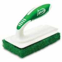 Libman® Tile and Tub Scrub Brush - White/Green Perspective: Main