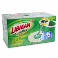 Libman® Spin Mop and Bucket - Green/White Perspective: Main