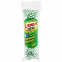 Libman 1025600 Tornado Wet Microfiber Refill Mop, Green & White